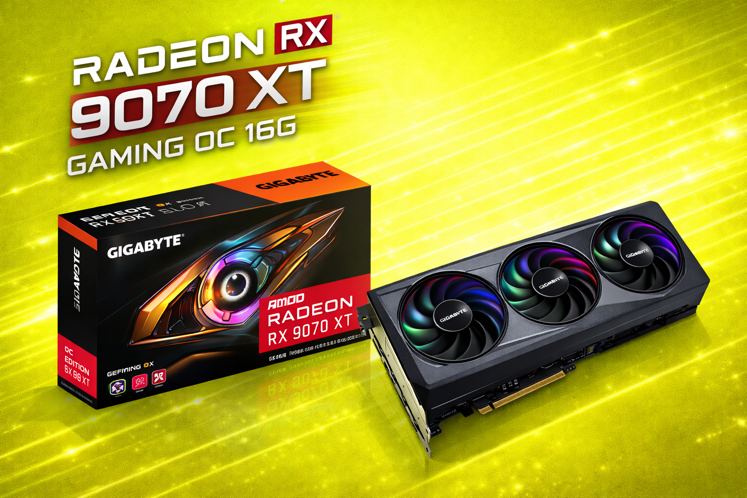 Radeon RX 9070 XT GAMING OC 16G