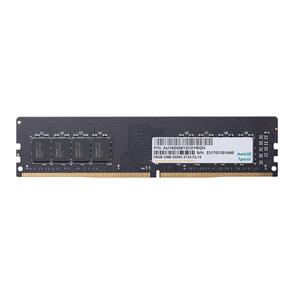 Apacer DDR4 Desktop Memory Module 8GB 3200MHz CL22 DDR4 UDIMM